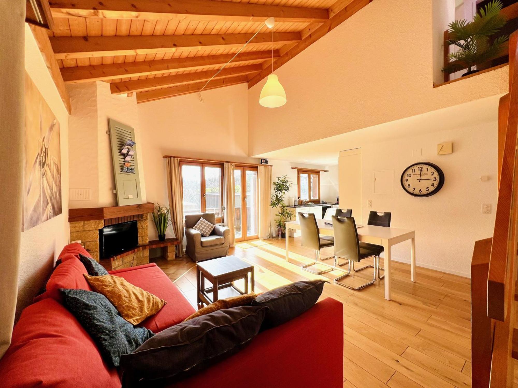 Maisonette 4.5 Zimmer, Naehe Ballenberg Hofstetten bei Brienz Exterior photo